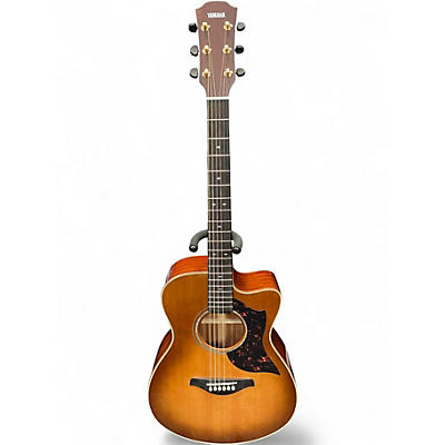 Used Yamaha AC3M 2 Color Sunburst Acoustic Electric Guitar