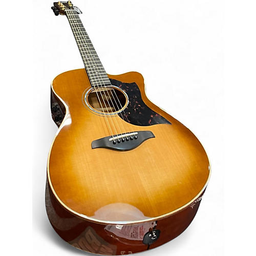 Used Yamaha AC3M DLX SUNBURST Acoustic Electric Guitar SUNBURST