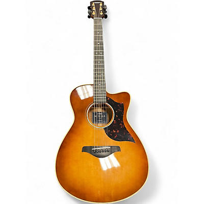 Used Yamaha AC3M DLX Sand Burst Acoustic Electric Guitar