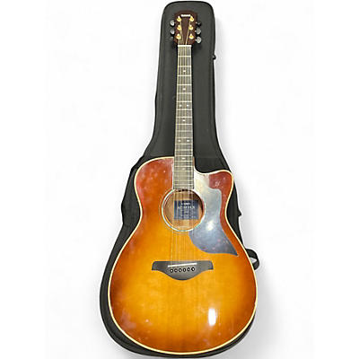 Used Yamaha AC3M DLX Sandburst Acoustic Guitar