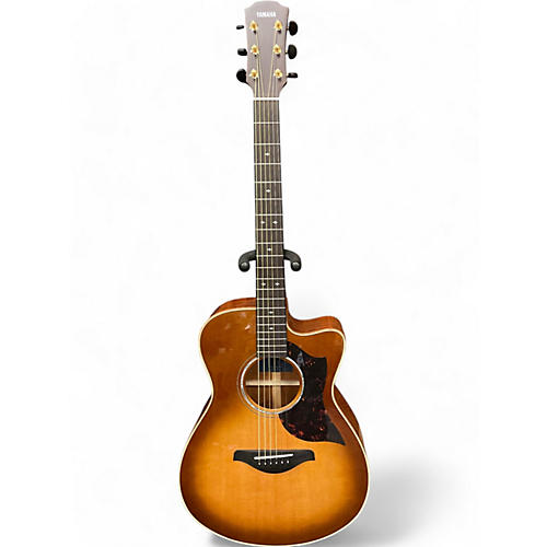 Yamaha Used Yamaha AC3M Deluxe Sandburst Acoustic Electric Guitar Sandburst