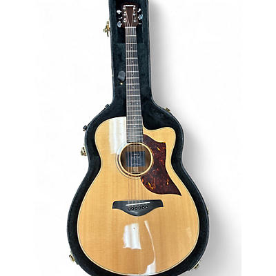 Used Yamaha AC3M Natural Acoustic Electric Guitar