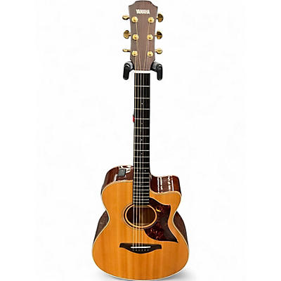Used Yamaha AC3M Natural Acoustic Electric Guitar