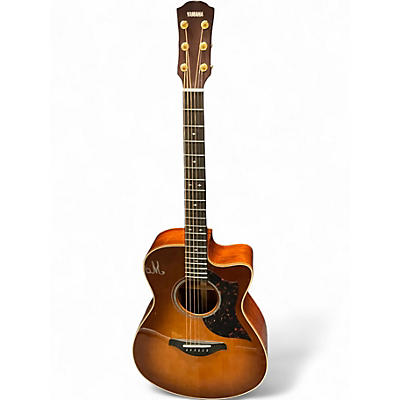 Used Yamaha AC3M Tobacco Sunburst Acoustic Electric Guitar