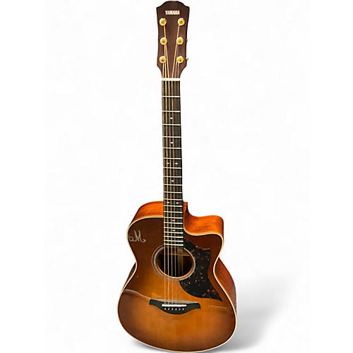 Used Yamaha AC3M Tobacco Sunburst Acoustic Electric Guitar Tobacco Sunburst