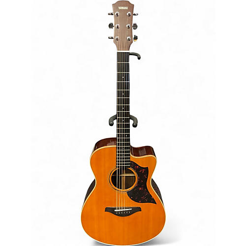 Used Yamaha AC3R Vintage Natural Acoustic Electric Guitar Vintage Natural