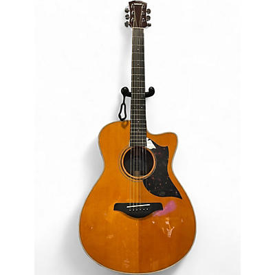 Used Yamaha AC3R Vintage Natural Acoustic Electric Guitar