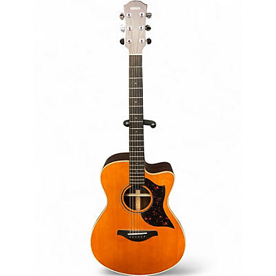 Used Yamaha AC3R Vintage Natural Acoustic Electric Guitar