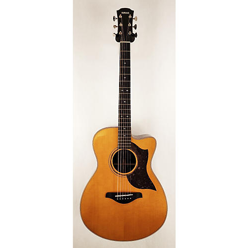 Yamaha Used Yamaha AC5R Natural Acoustic Electric Guitar Natural