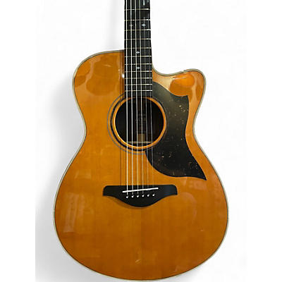 Used Yamaha AC5R Natural Acoustic Electric Guitar