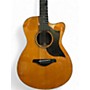 Used Yamaha AC5R Natural Acoustic Electric Guitar Natural