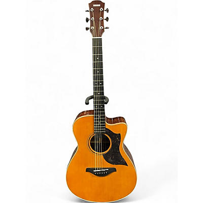 Used Yamaha AC5R Natural Acoustic Electric Guitar