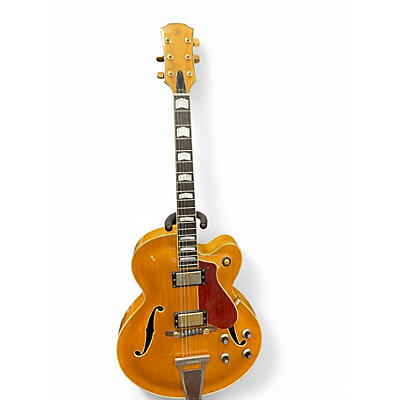 Used Yamaha AE18 Natural Hollow Body Electric Guitar