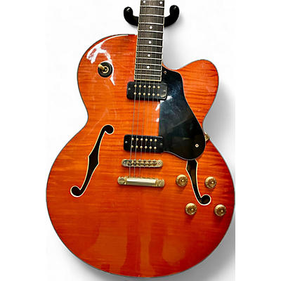 Used Yamaha AES-1500 Orange Hollow Body Electric Guitar