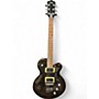 Used Yamaha AES620 Flametop Charcoal Solid Body Electric Guitar Flametop Charcoal