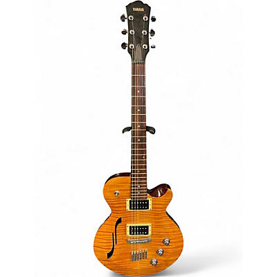Used Yamaha AES620HB Honey Burst Hollow Body Electric Guitar