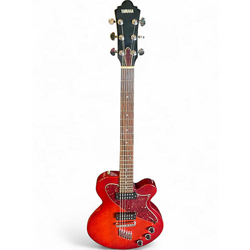 Used Yamaha AES800 RED Solid Body Electric Guitar RED