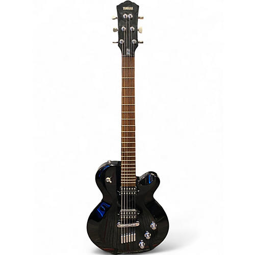 Used Yamaha AES820 Black Solid Body Electric Guitar Black