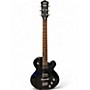 Used Yamaha AES820 Black Solid Body Electric Guitar Black