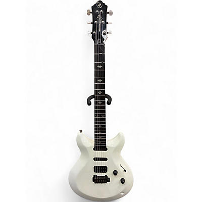 Used Yamaha AESFG White Solid Body Electric Guitar