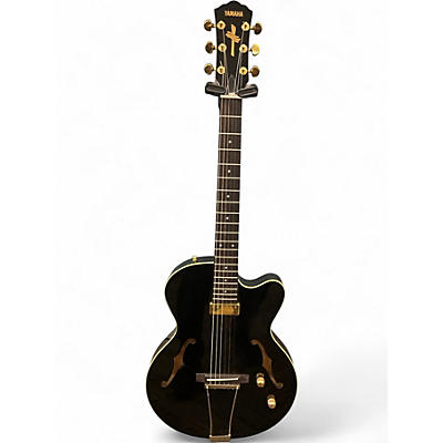 Used Yamaha AEX 500 BLACK Hollow Body Electric Guitar