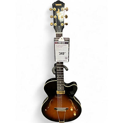 Used Yamaha AEX500 Brown Sunburst Acoustic Electric Guitar