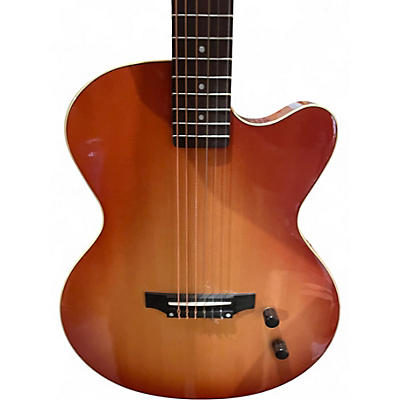 Used Yamaha AEX500NS 2 Color Sunburst Classical Acoustic Electric Guitar