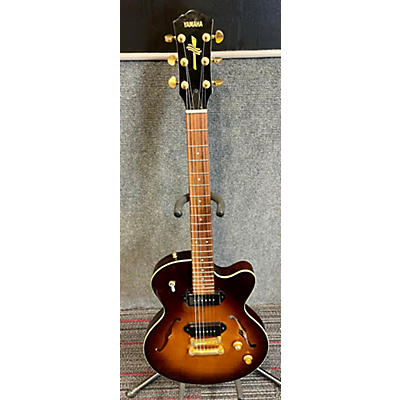 Yamaha Used Yamaha AEX502 Sunburst Hollow Body Electric Guitar