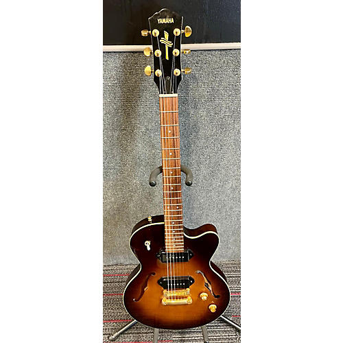 Yamaha Used Yamaha AEX502 Sunburst Hollow Body Electric Guitar Sunburst