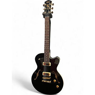 Used Yamaha AEX520 Black Hollow Body Electric Guitar