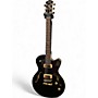 Used Yamaha AEX520 Black Hollow Body Electric Guitar Black