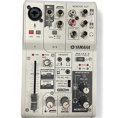 Yamaha Used Yamaha AG03 Audio Interface