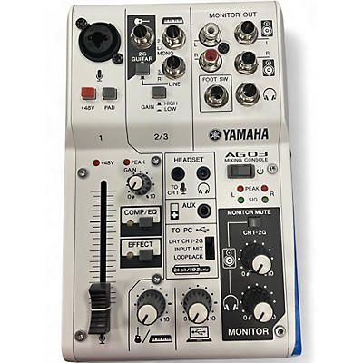 Used Yamaha AG03 Audio Interface