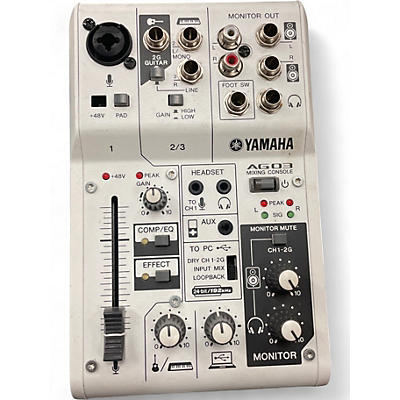 Used Yamaha AG03 Audio Interface