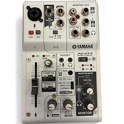 Used Yamaha AG03 Audio Interface