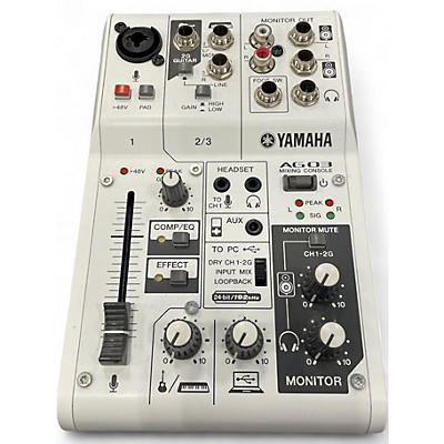 Used Yamaha AG03 Audio Interface