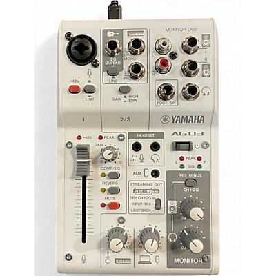 Used Yamaha AG03 Audio Interface