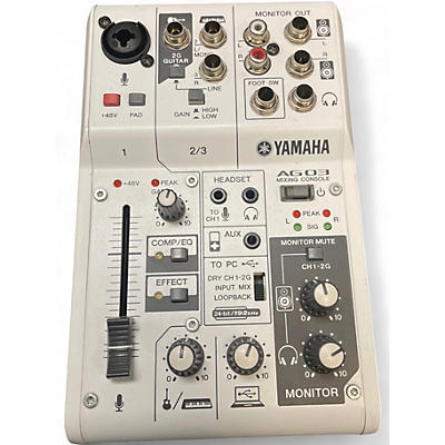 Used Yamaha AG03 Audio Interface