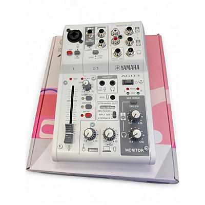 Used Yamaha AG03MK2 Unpowered Mixer
