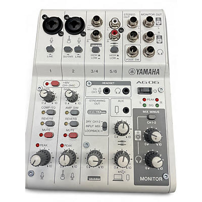Used Yamaha AG06 Audio Interface