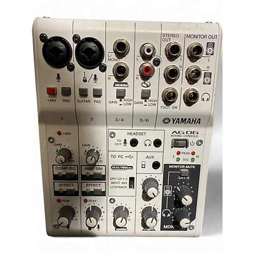 Yamaha Used Yamaha AG06 Digital Mixer