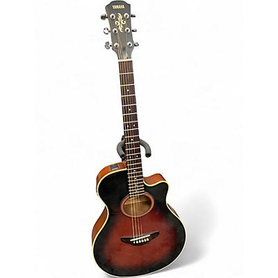 Used Yamaha APX-4a Tobacco Burst Acoustic Guitar