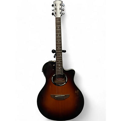 Yamaha Used Yamaha APX 500 2 Color Sunburst Acoustic Electric Guitar