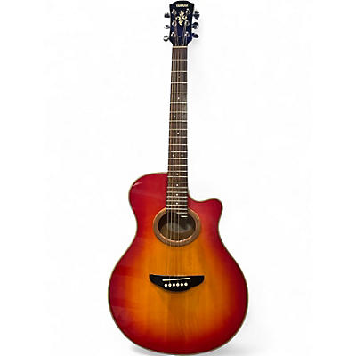 Used Yamaha APX-6 Sunburst Acoustic Electric Guitar