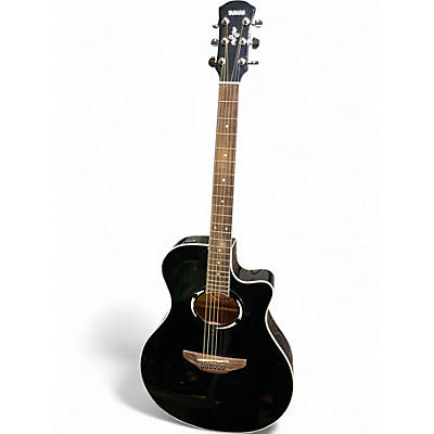 Used Yamaha APX500 Black Acoustic Electric Guitar
