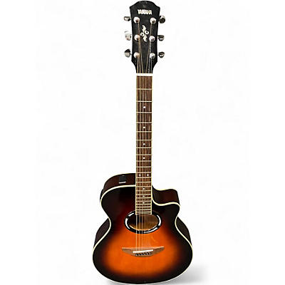 Used Yamaha APX500II Violin Sunburst Acoustic Electric Guitar