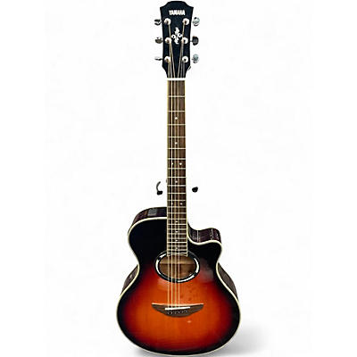 Used Yamaha APX500III 2 Tone Sunburst Acoustic Electric Guitar