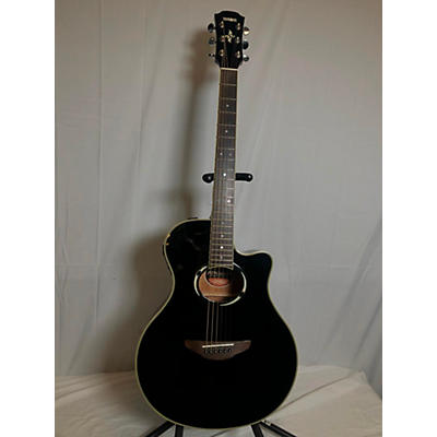 Yamaha Used Yamaha APX500III Black Acoustic Electric Guitar