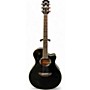 Used Yamaha Used Yamaha APX500III Black Acoustic Electric Guitar Black