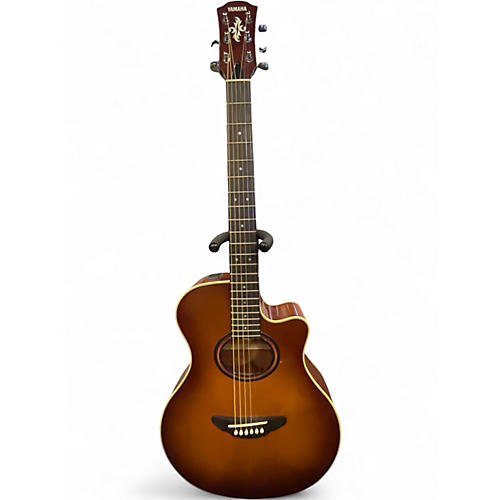 Used Yamaha APX5A Sandburst Acoustic Electric Guitar Sandburst